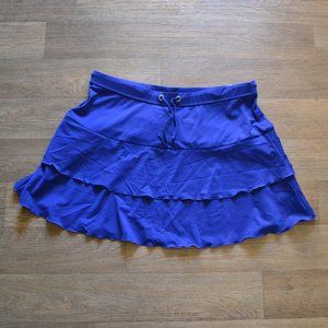 NWOT Athleta Cobalt Blue Swim Skirt Size Medium